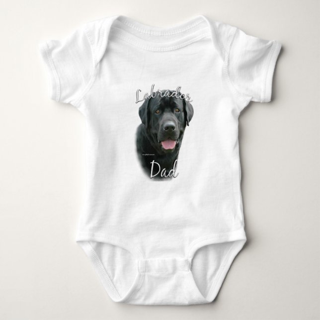 Body Labrador Retriever (noir) Papa 2 (Devant)
