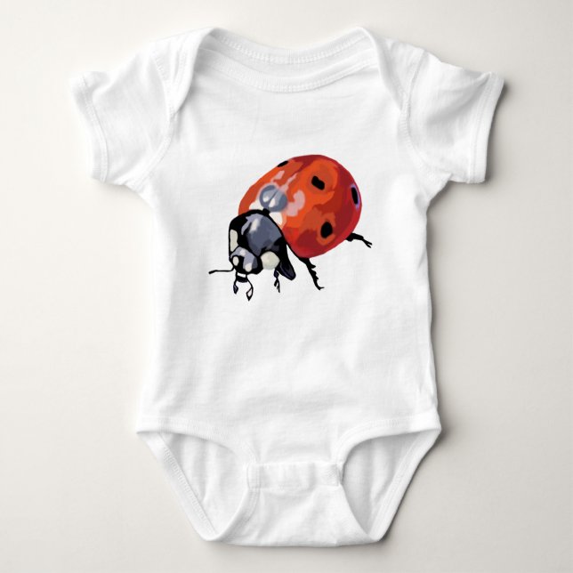 Body Lady bug Dessin Jersey Bocombinaison (Devant)