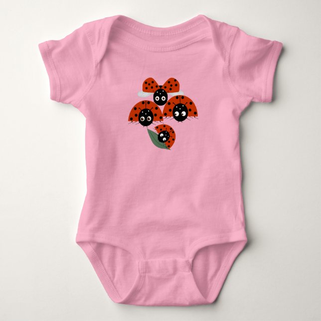 Body Ladybugs Baby Bodysuit (Devant)