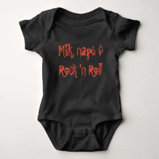 Body Lait, Naps et Rock 'N Roll Baby Jersey Bodysuit