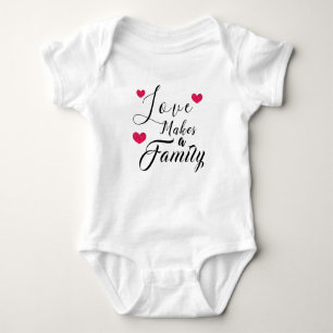 Body L'amour fait une famille - adoption d'accueil