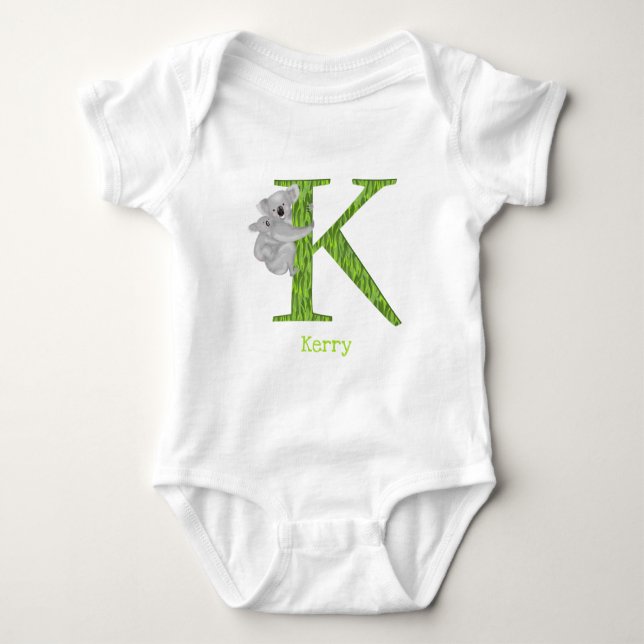 Body L'animal ABC K est pour le costume de bébé koala (Devant)