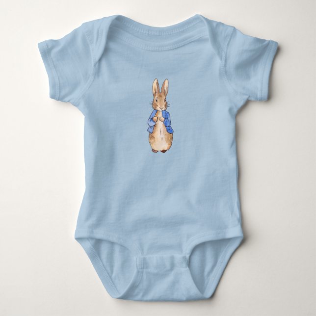 Body Lapin classique dans une veste bleue (Devant)