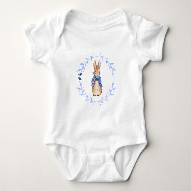 Body Lapin classique en veste bleue (Devant)