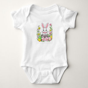 Body Lapin de Pâques avec oeufs de Pâques
