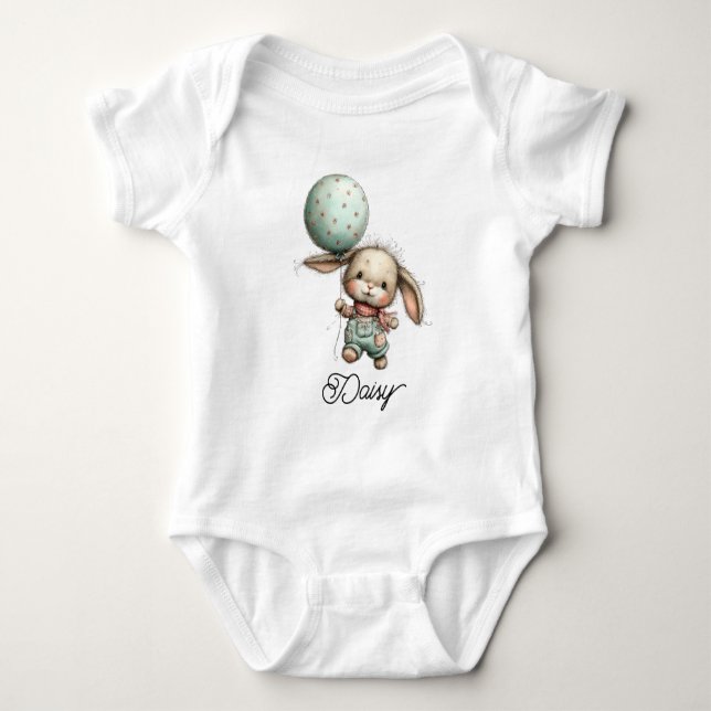 Body Lapin Mignon avec Ballon (Devant)