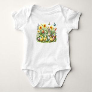 Body lapin/poulet de printemps classique/Vintage