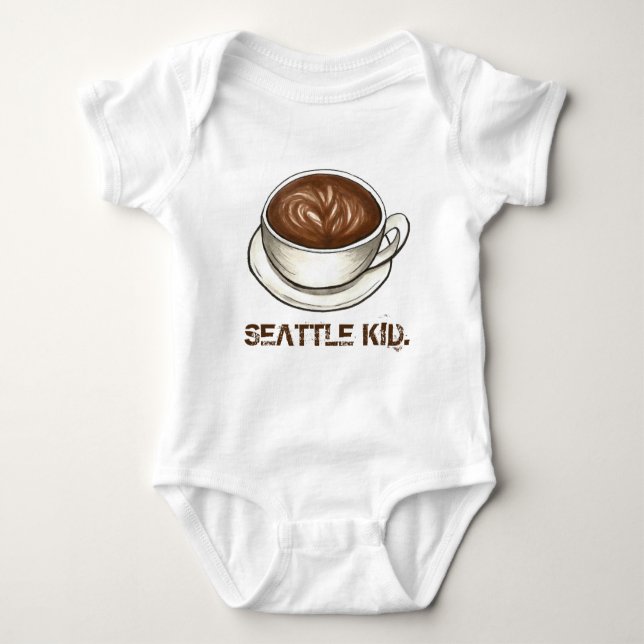 Body Latte de la coupe de café KID SEATTLE de Washingto (Devant)
