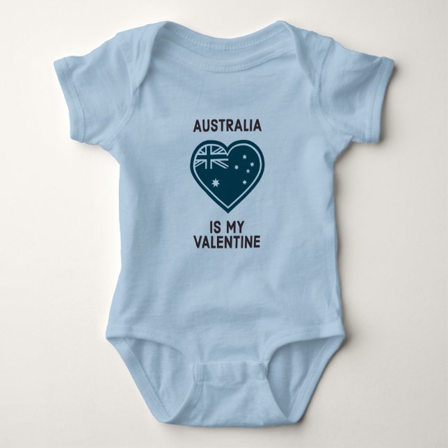 Body L'Australie est ma Saint Valentin (Devant)