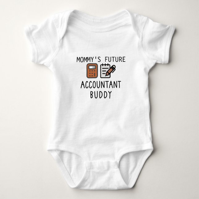 Body L'avenir de maman comptable Buddy - comptable (Devant)
