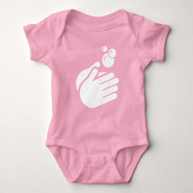 Body Lavez-vous les mains - Lave-mains Coronavirus & Fl (Devant)