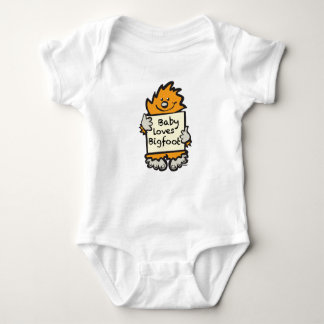 Body Le bébé aime Bigfoot Onsie