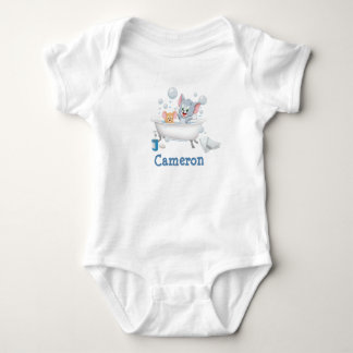 Body Le bébé Tom et Jerry prenant un bain