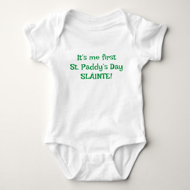 Body Le Bodysuit de Me First St. Paddy (Devant)