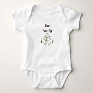 Body Le Bodysuit Family Tree pour bébé