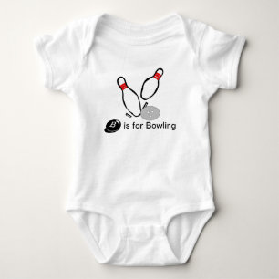 Body Le bowling mignon badine le T-shirt