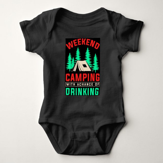 Body Le camping est une bière géniale Makeit Awesomer (Devant)