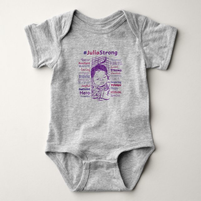 Body Le combat de Julia de soutien !  #JuliaStrong (Devant)