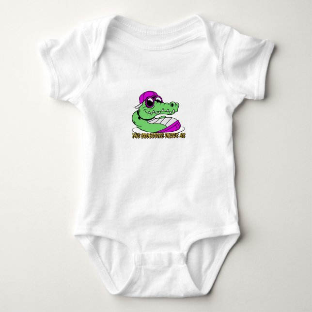 Body Le crocodile en moi | joli beau design (Devant)