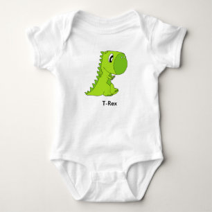 Body Le dinosaure mignon T-Rex badine Bodysuite