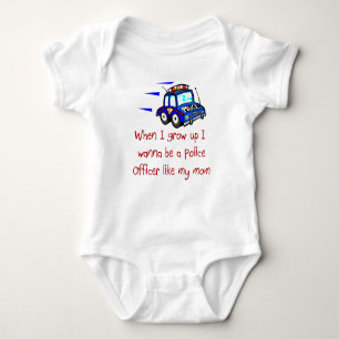 Body Le dirigeant de Policer aiment mon T-shirt de bébé