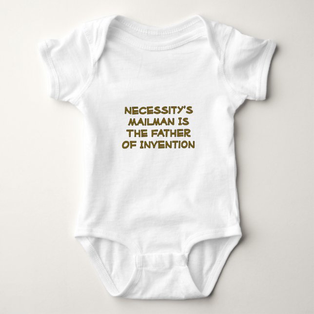 Body Le facteur de la nécessité est le père de l'invent (Devant)