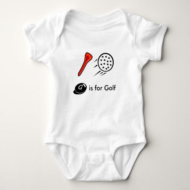 Body Le golf mignon badine le T-shirt (Devant)
