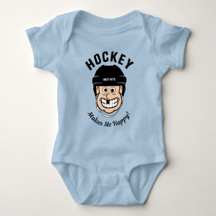 Body Le Hockey Me Rend Joyeux Joueur Drôle De Dessin Ca