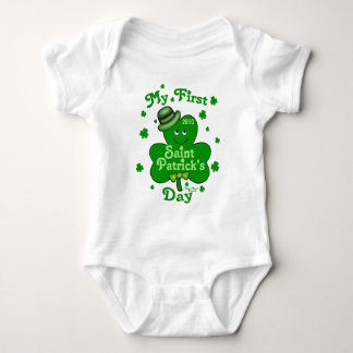 Body Le jour de premier St Patrick de bébé fait sur
