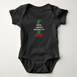 Body Le lutin préféré de l'infirmière Santa Funny Nurse