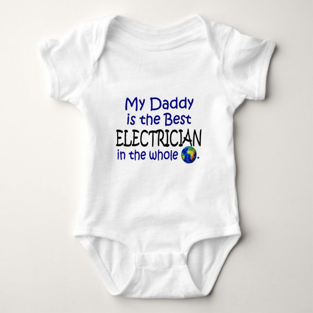 Body Le meilleur électricien au monde (papa) (Devant)