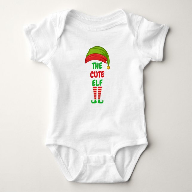 Body Le Mignonette Elf Baby Jersey Bodysuit (Devant)