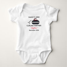 Le Mini Partenaire de Curling de Papa - Joueur de