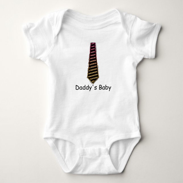 Body Le nœud papillon de bébé papa (Devant)