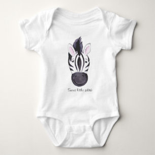 Body Le petit animal doux de zèbre badine le T-shirt