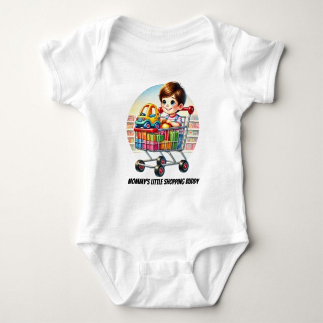Body Le petit corps d'achat de maman personnalisable (Devant)