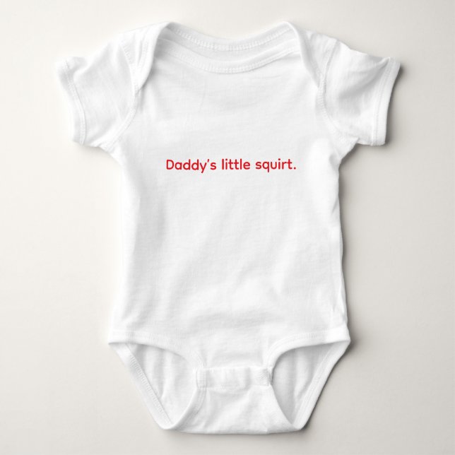 Body Le petit jet de papa. (Devant)
