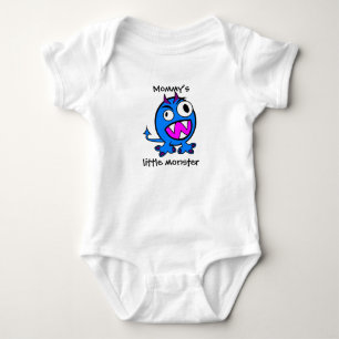 Body Le Petit Monstre de Maman - Version Bleue