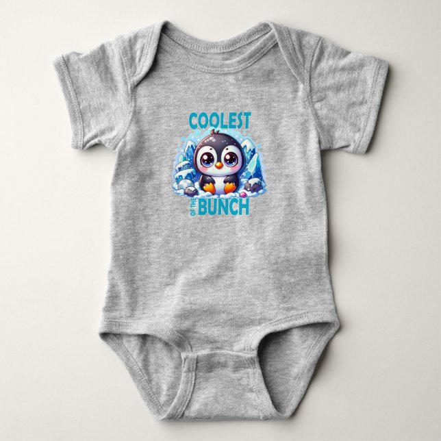 Body Le plus frais du jeu de mots Bunch Cute baby Pengu (Devant)