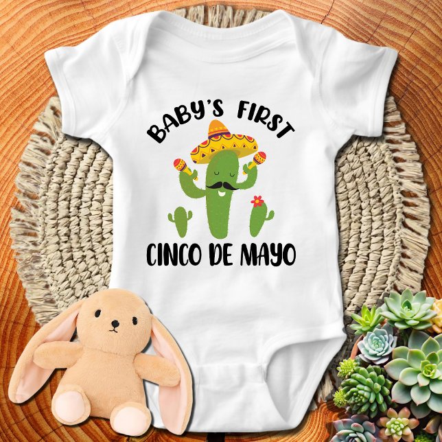 Body Le premier Cinco de Mayo de bébé (Créateur téléchargé)
