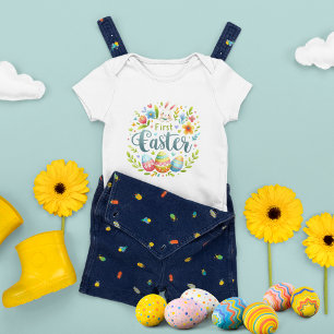 Body Le premier lapin de Pâques du bébé