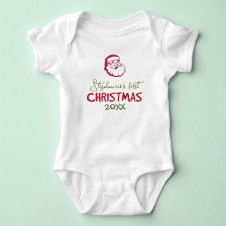 Body Le premier Noël de bébé avec le Père Noël personna