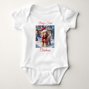 Body Le premier Noël de bébé Cocker Spaniel