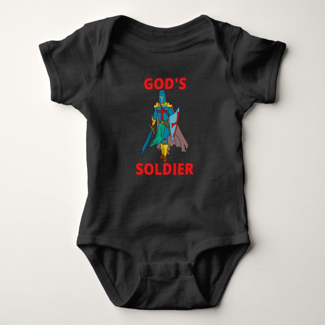 Body Le Soldat de Dieu en armes Unisex (Devant)