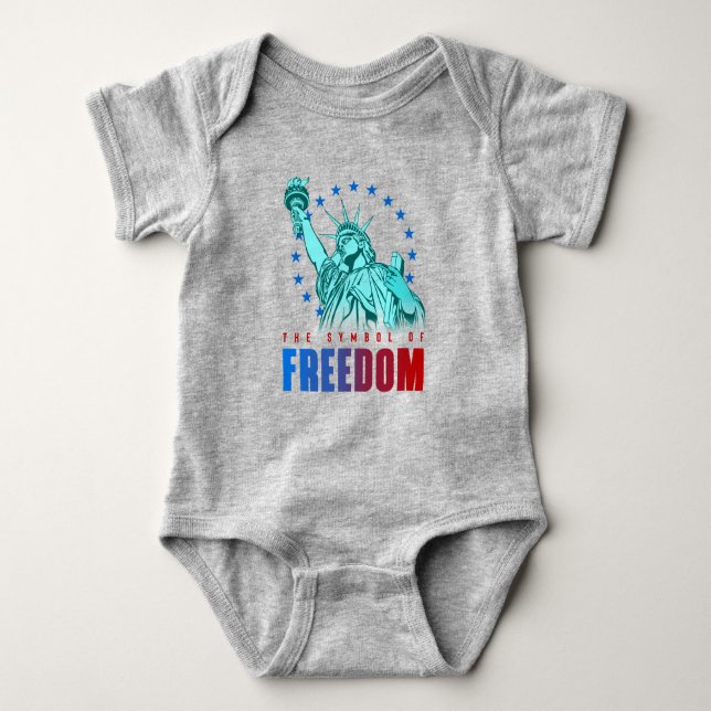 Body Le symbole de la liberté | Bodysuit bébé (Devant)