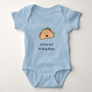Body Le texte personnalisé Angry Taco à deux lignes