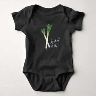 Body Leaky Leek Funny Pun Baby Shirt