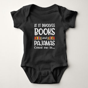 Body Lecteur de livres Pajamas Bookworm lecture amusant