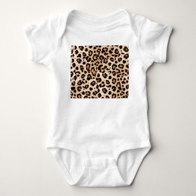 Body Leopard Design Motif : Wild Elegance. (Devant)