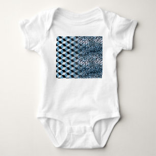 Body Léopard Géométrique, Design de peau animale.